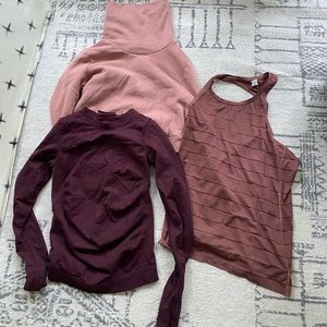 COPY - Cranberry color workout set